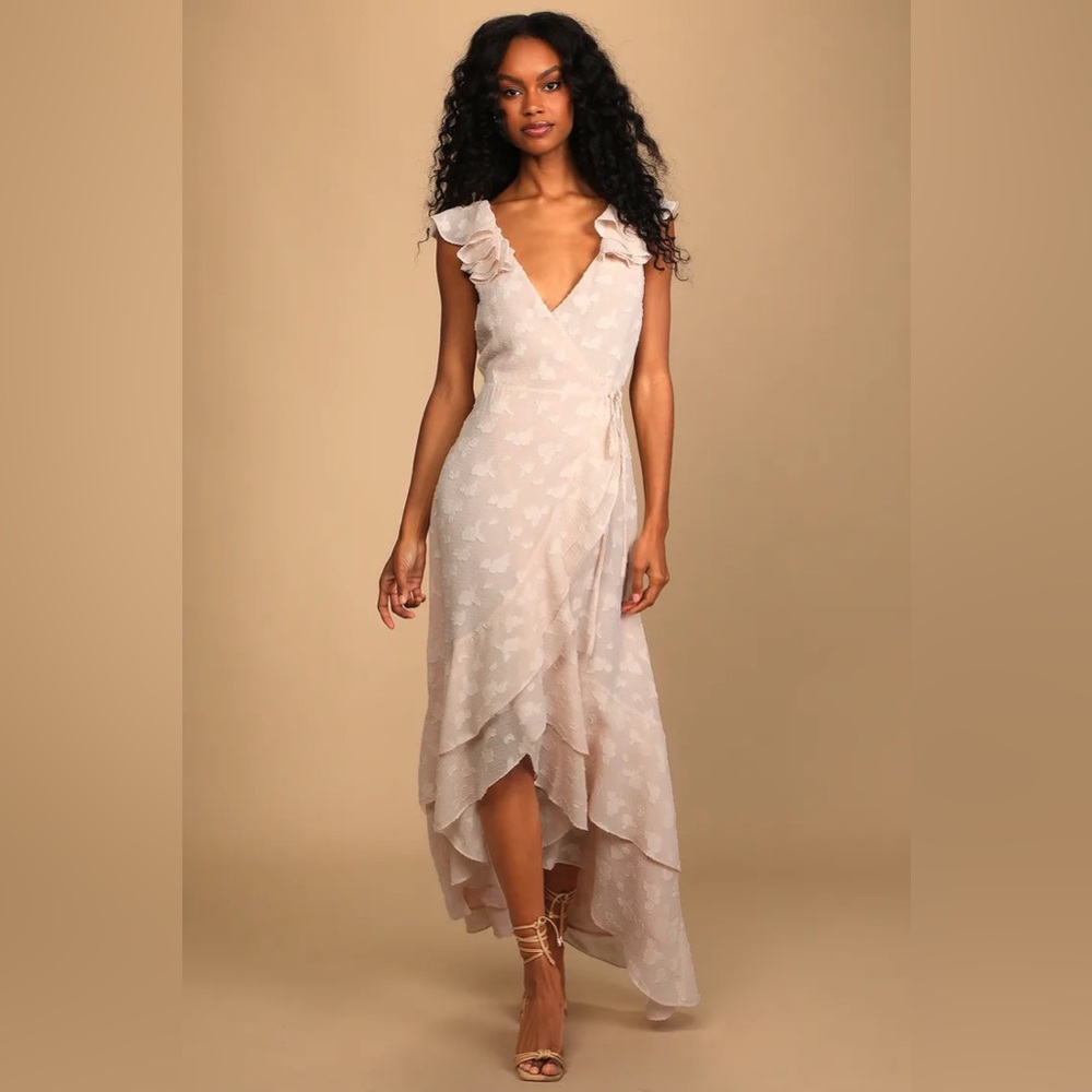 Lulus wrap dress